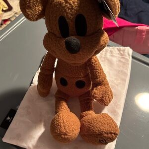 Charming Brown Stuffed Mickey Toy